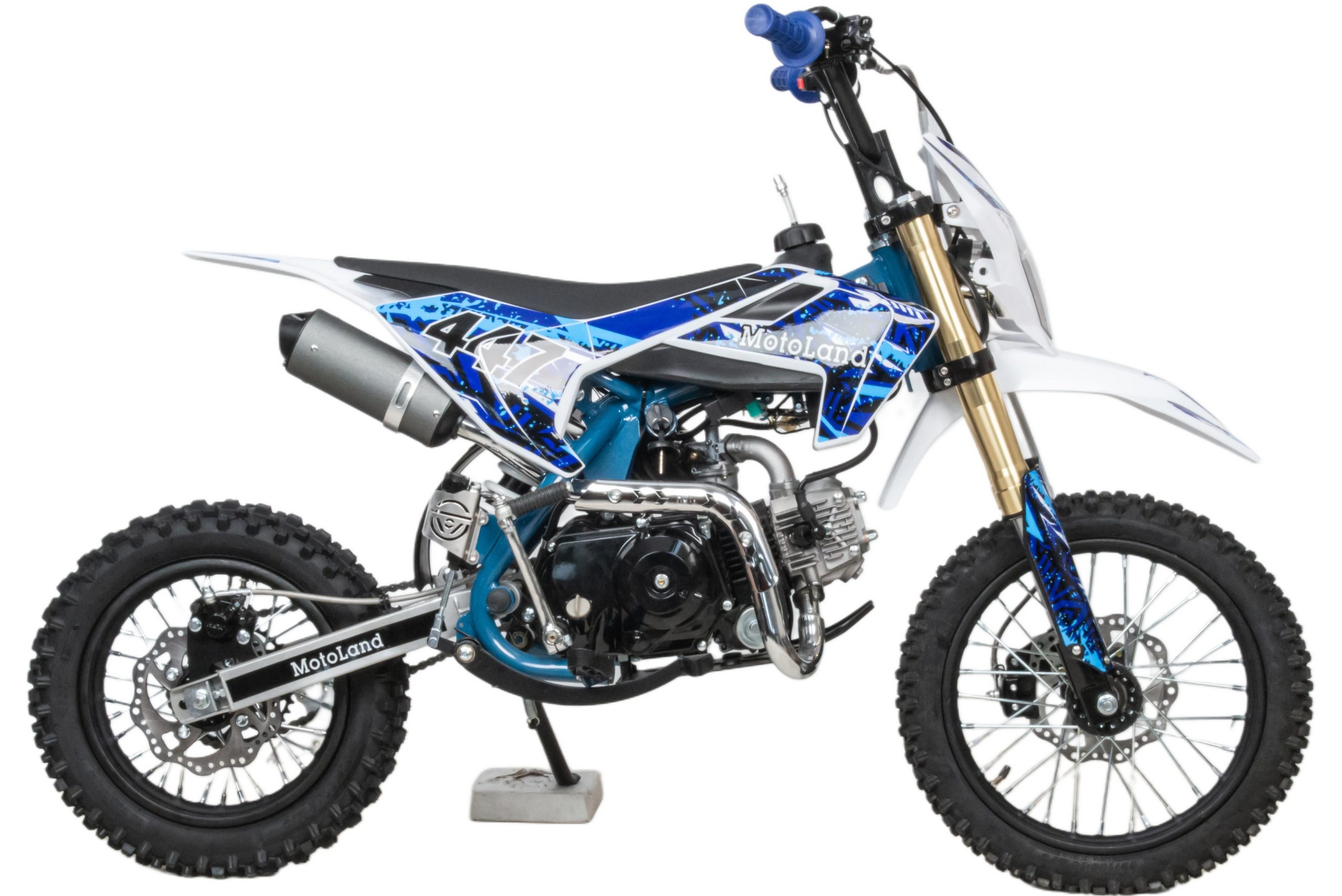 Питбайк Motoland TCX125 E 14/12 + фара — изображение 4